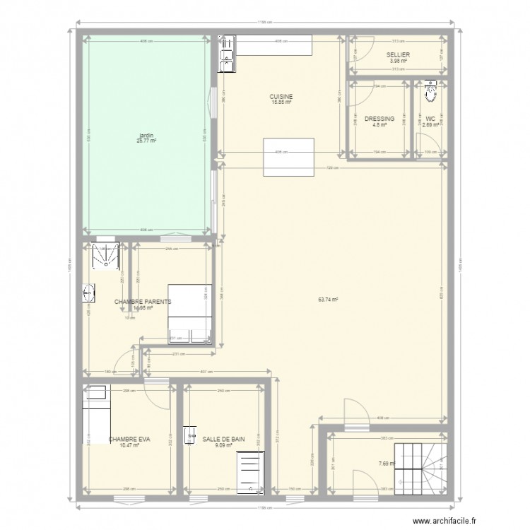 RUFISQUE V5. Plan de 0 pièce et 0 m2