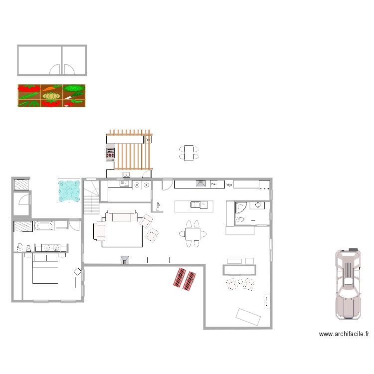 Plan aout 14 vu par Sandy. Plan de 0 pièce et 0 m2