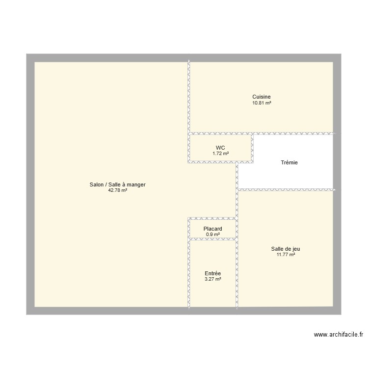 Maison VENOY. Plan de 0 pièce et 0 m2