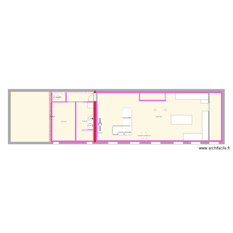 maison neuvilette . Plan de 0 pièce et 0 m2