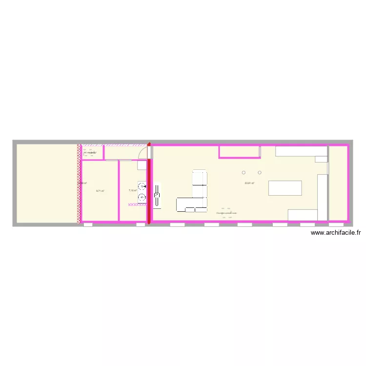 maison neuvilette . Plan de 