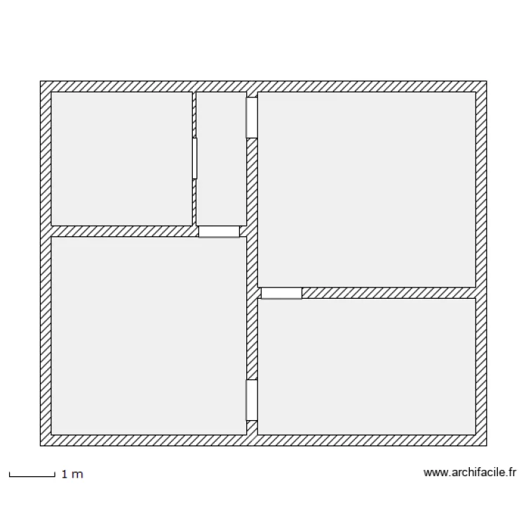 1er etage séparé. Plan de 1er etage séparé. Plan de