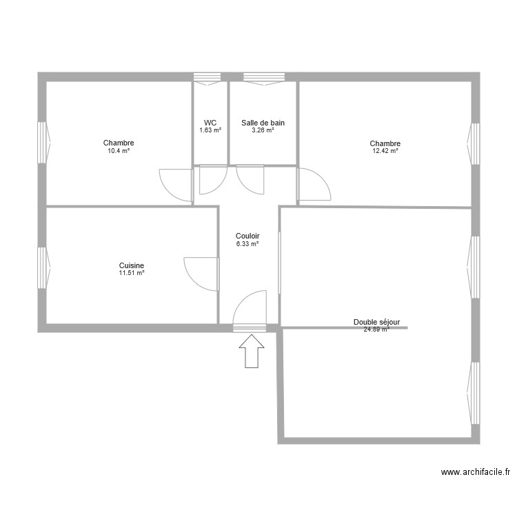 plan BERNIER. Plan de 0 pièce et 0 m2