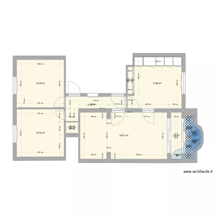 ALLOUCHE BANYULS. Plan de 