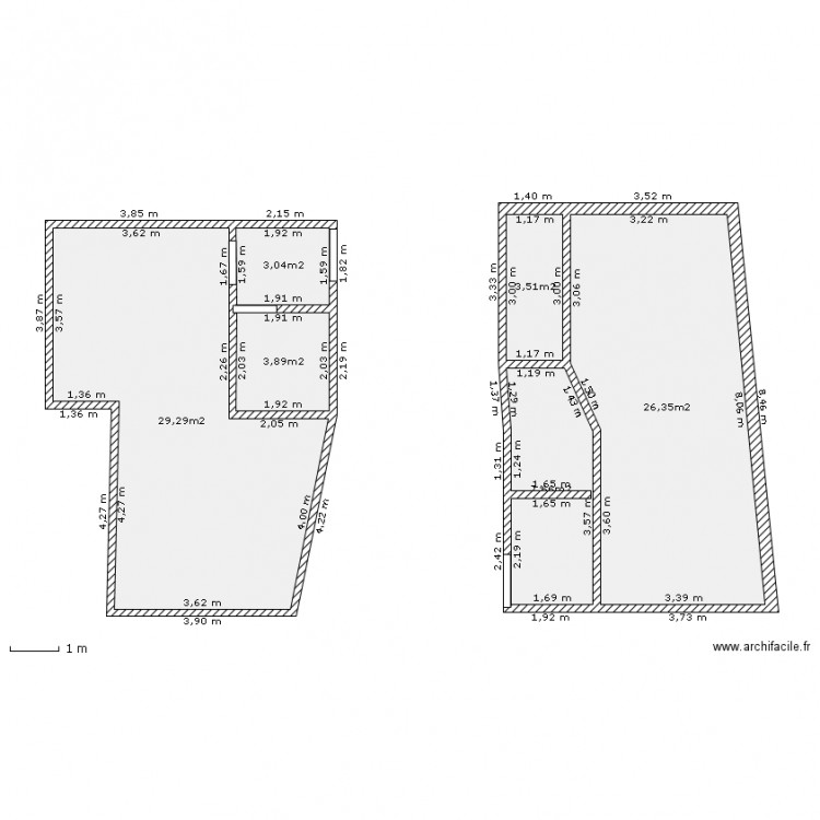 PROJET. Plan de 0 pièce et 0 m2