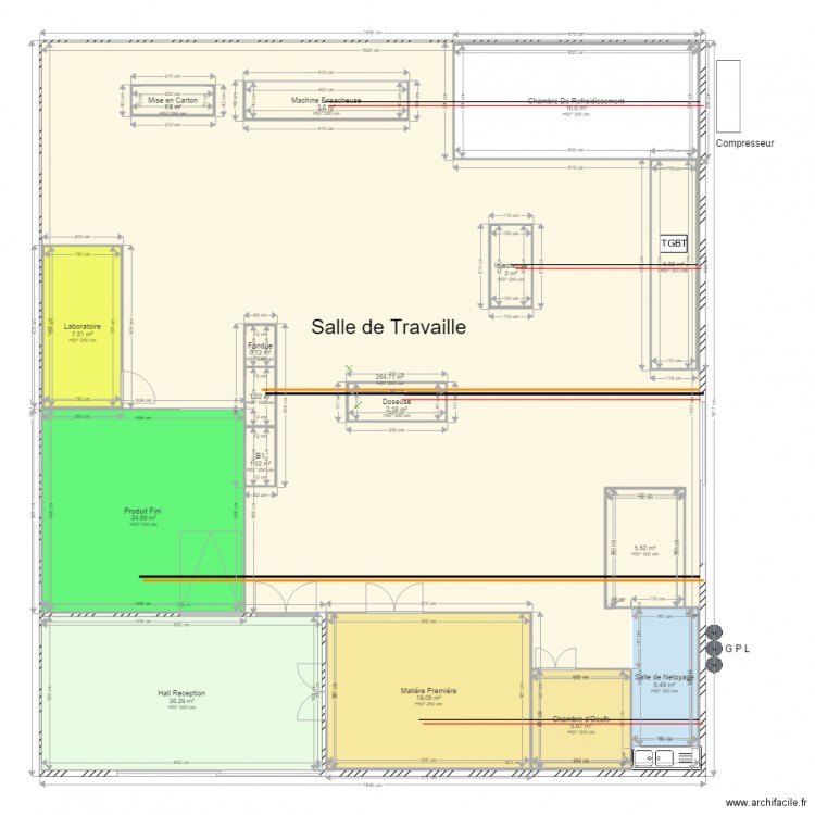 Dakar électricitée. Plan de 0 pièce et 0 m2