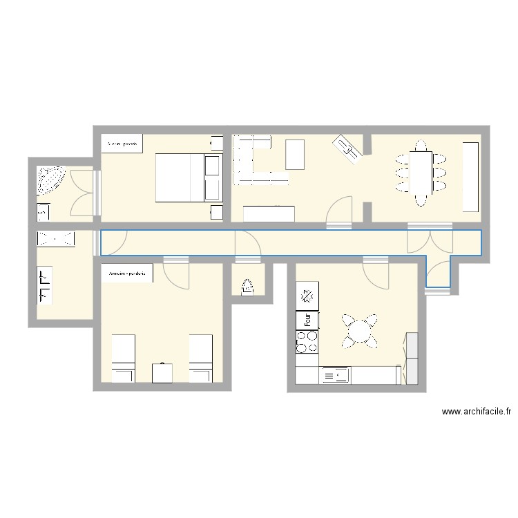 casa ideal Matteo Adde. Plan de 0 pièce et 0 m2