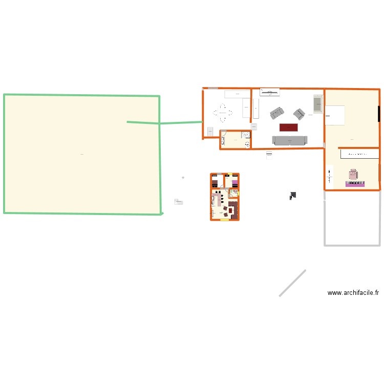 NEW APART2. Plan de 29 pièces et 3393 m2