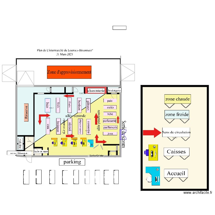 inter. Plan de 0 pièce et 0 m2