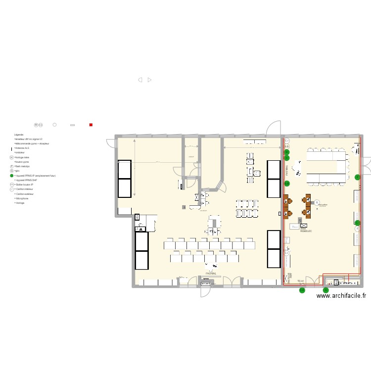 Plan PPMS IP et DHmodif jo. Plan de 5 pièces et 372 m2