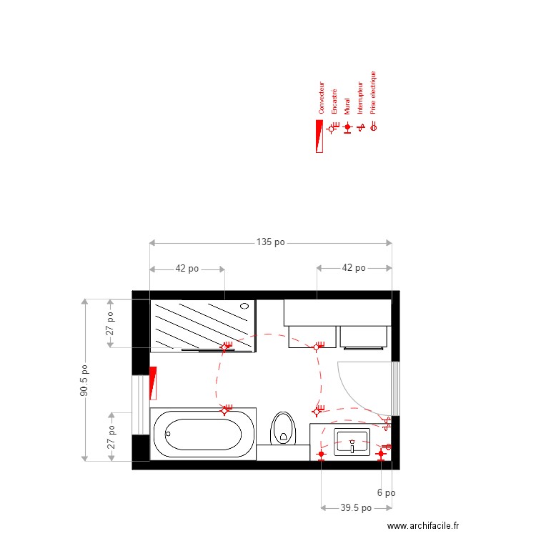 monique elec. Plan de 0 pièce et 0 m2
