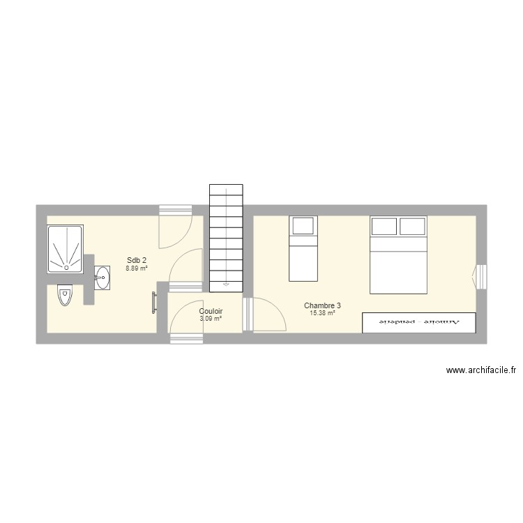 maison rdc. Plan de 0 pièce et 0 m2