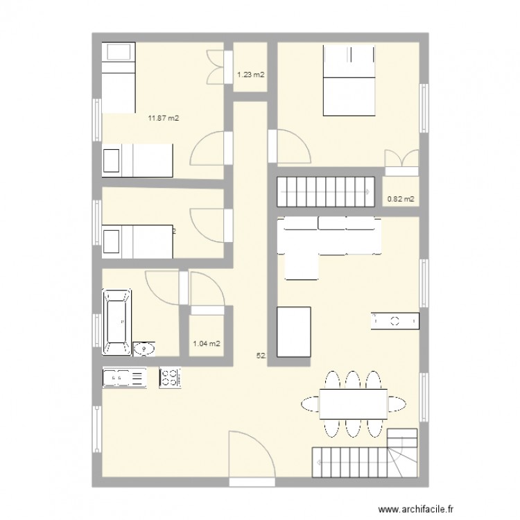 verneuil. Plan de 0 pièce et 0 m2
