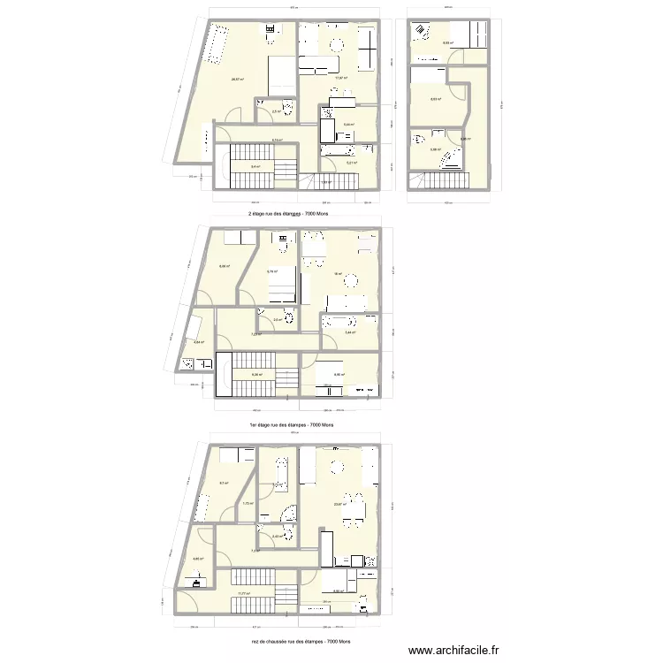 2eme etage. Plan de 2eme etage. Plan de