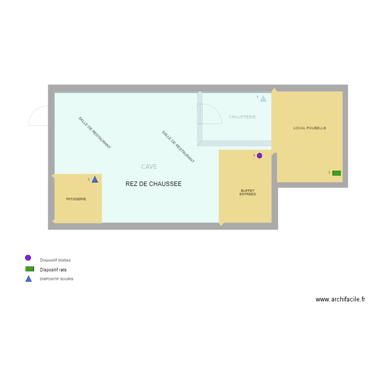 HUITRIERE 19 792. Plan de 0 pièce et 0 m2