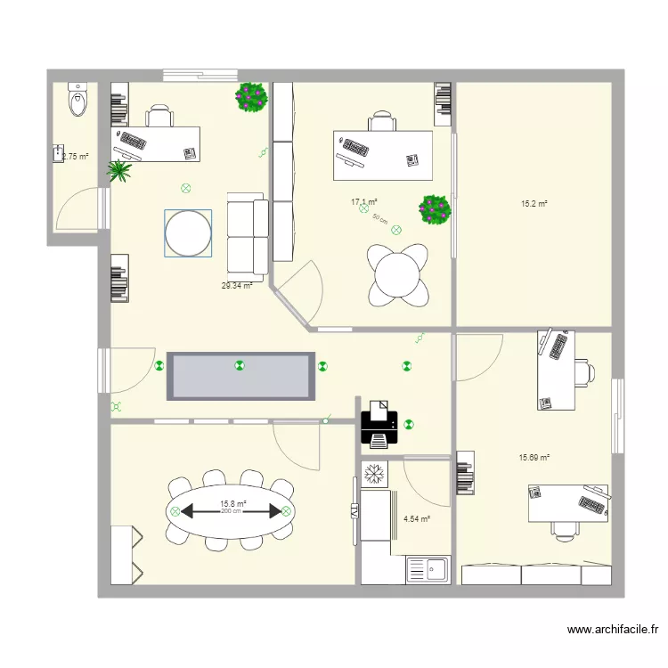 plan actuel Hossegor nouveau. Plan de 