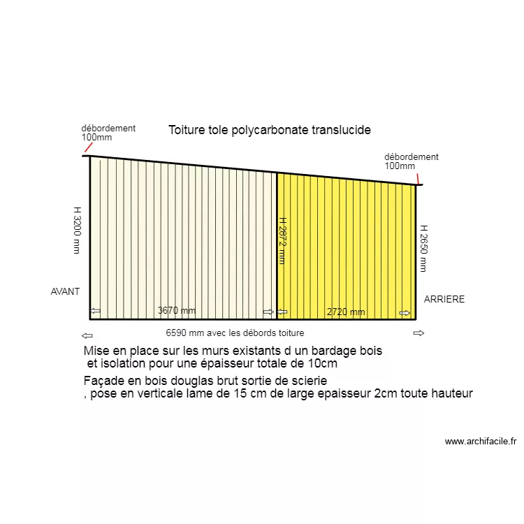 DP4 COTE DROIT APRES RENOVATION .... Plan de DP4 COTE DROIT APRES RENOVATION .... Plan de