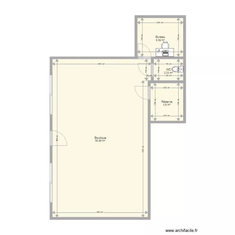 Cenon  Le Celtique. Plan de 