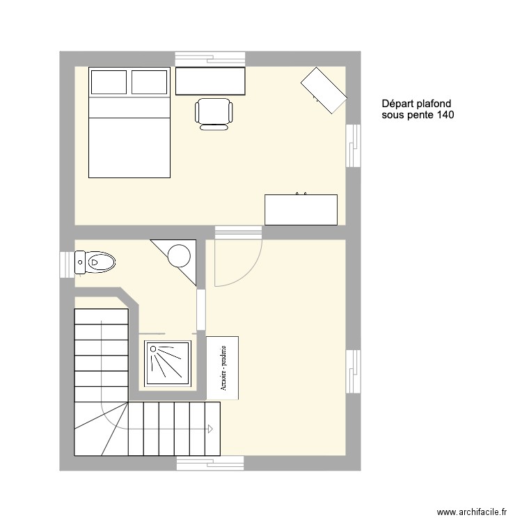 Petite Maison Frasoa. Plan de 0 pièce et 0 m2