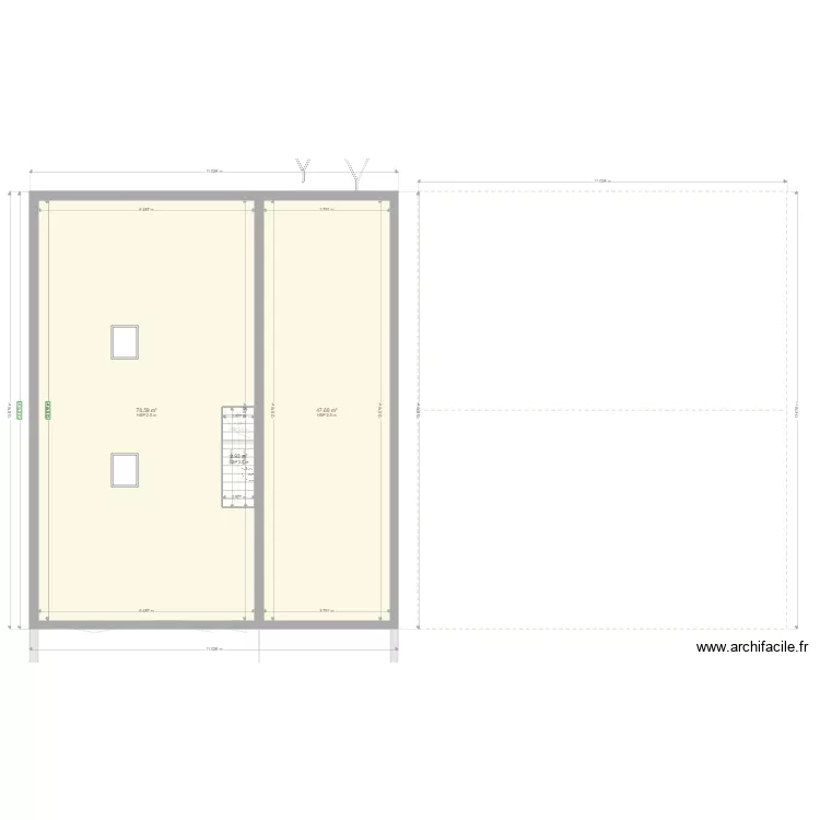 OZERAILLES 1. Plan de 