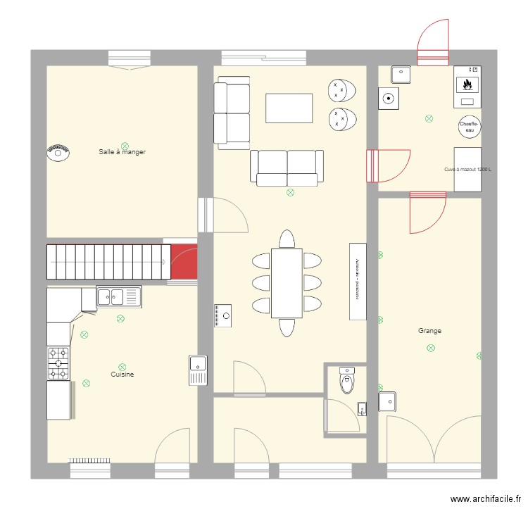 Edouard Pisvin 12 REZ 5. Plan de 0 pièce et 0 m2