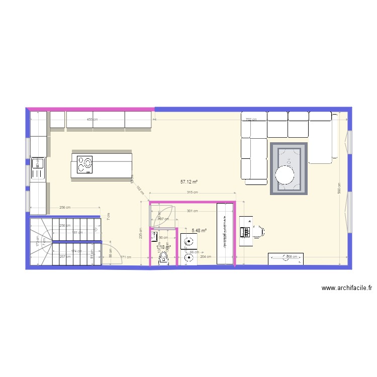 KAUFMANN. Plan de 0 pièce et 0 m2