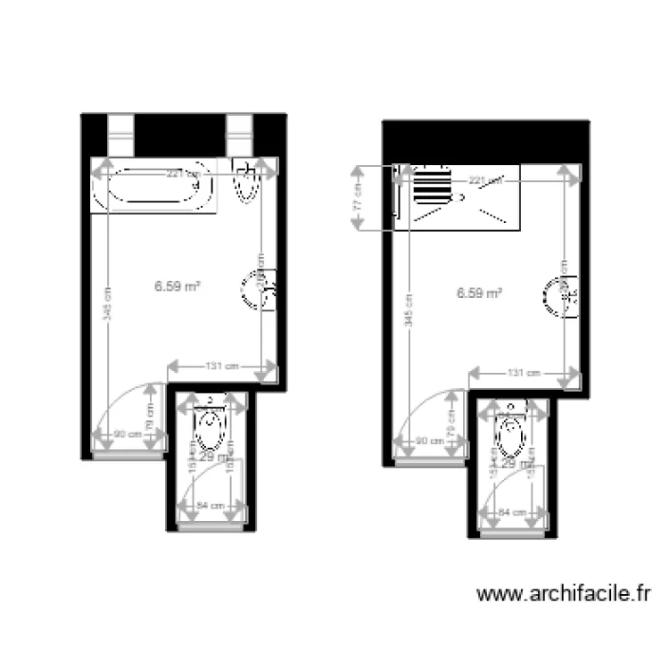 GAUCHET. Plan de 