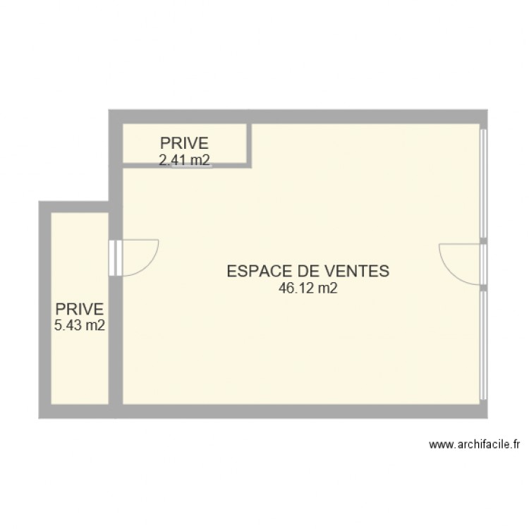 MM BOUTIQUE. Plan de 0 pièce et 0 m2