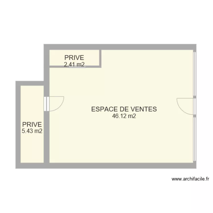 MM BOUTIQUE. Plan de MM BOUTIQUE. Plan de