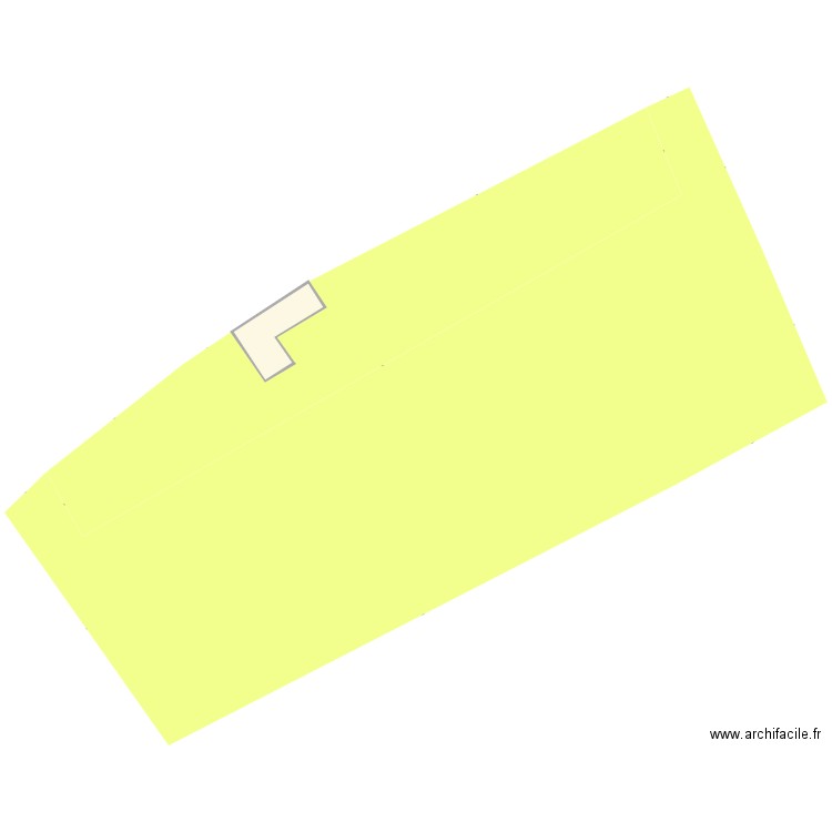 plan de masse. Plan de 0 pièce et 0 m2