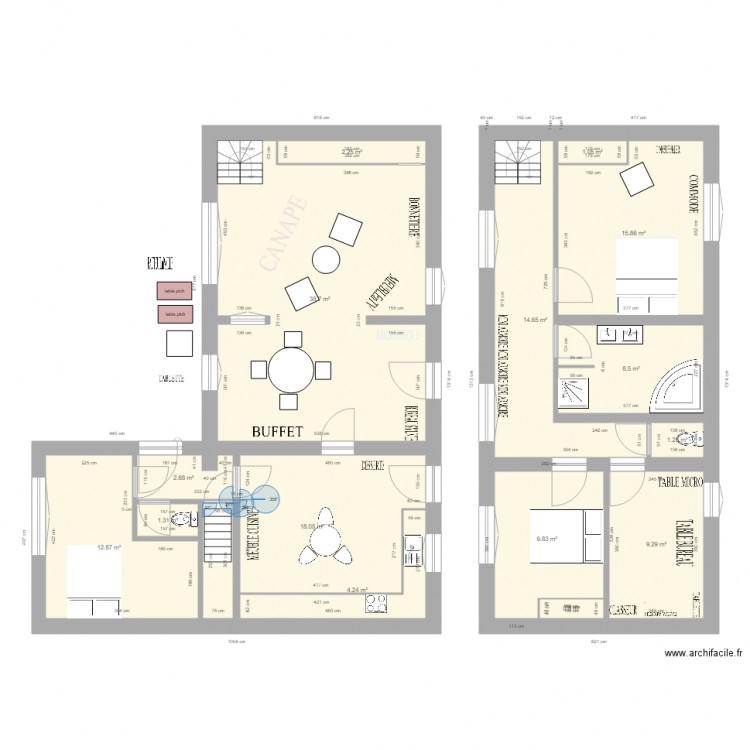 DARGNIESmodif1. Plan de 0 pièce et 0 m2