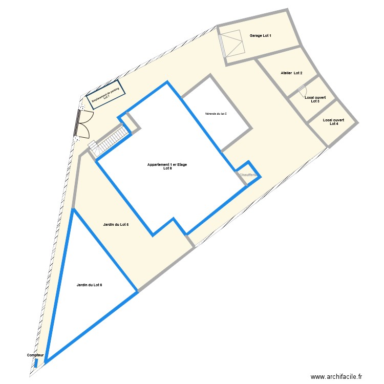 GHIGO MASSE lot 6 V2. Plan de 0 pièce et 0 m2