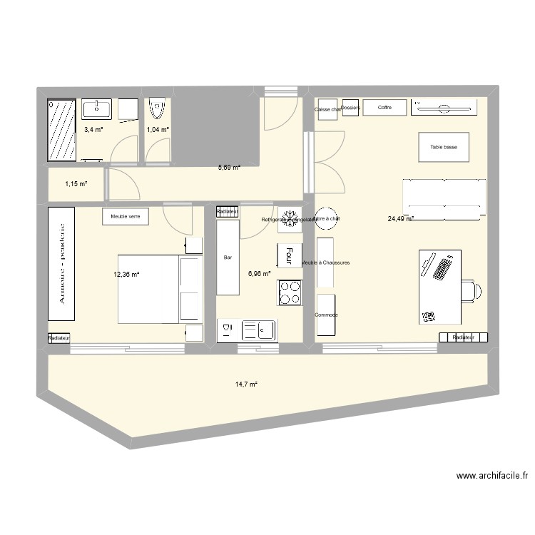 Plein Soleil 2. Plan de 0 pièce et 0 m2