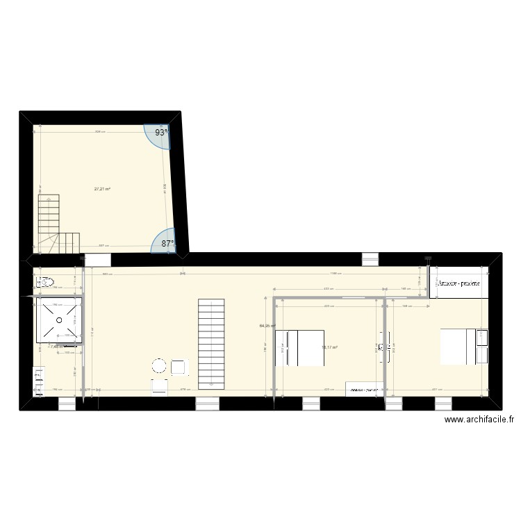 RIALLAND bon plan. Plan de 4 pièces et 116 m2