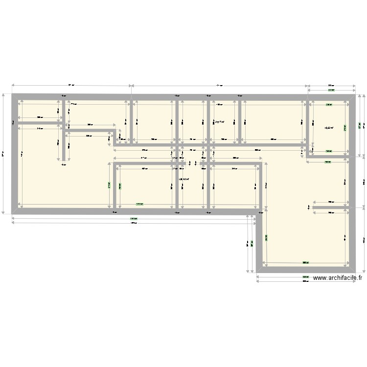 Klavdija2. Plan de 0 pièce et 0 m2