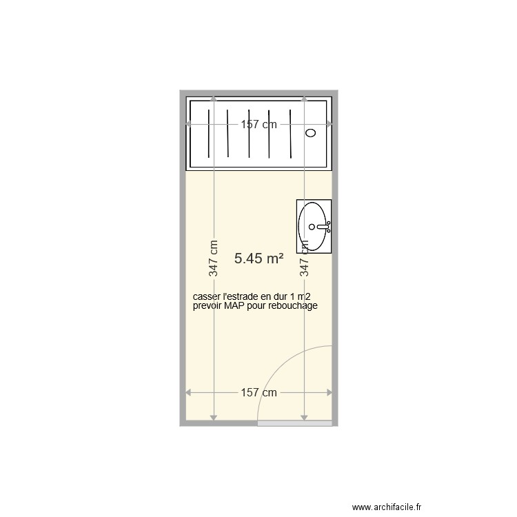 SCARPS SERGYNE . Plan de 0 pièce et 0 m2