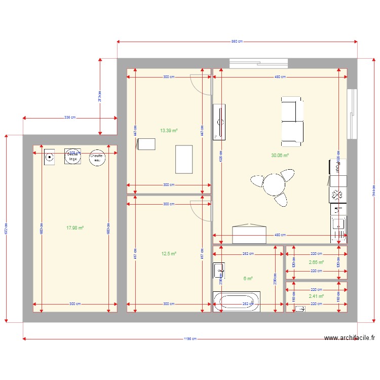 02 maison. Plan de 0 pièce et 0 m2