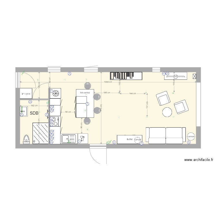 Garage Chéloup3. Plan de 0 pièce et 0 m2