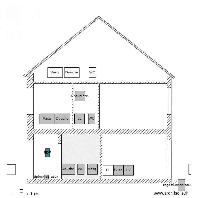 Coupe_projet_20140907_non_cote_LLRC. Plan de 0 pièce et 0 m2