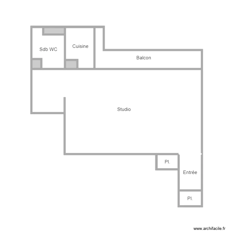 Studio el krouri. Plan de 