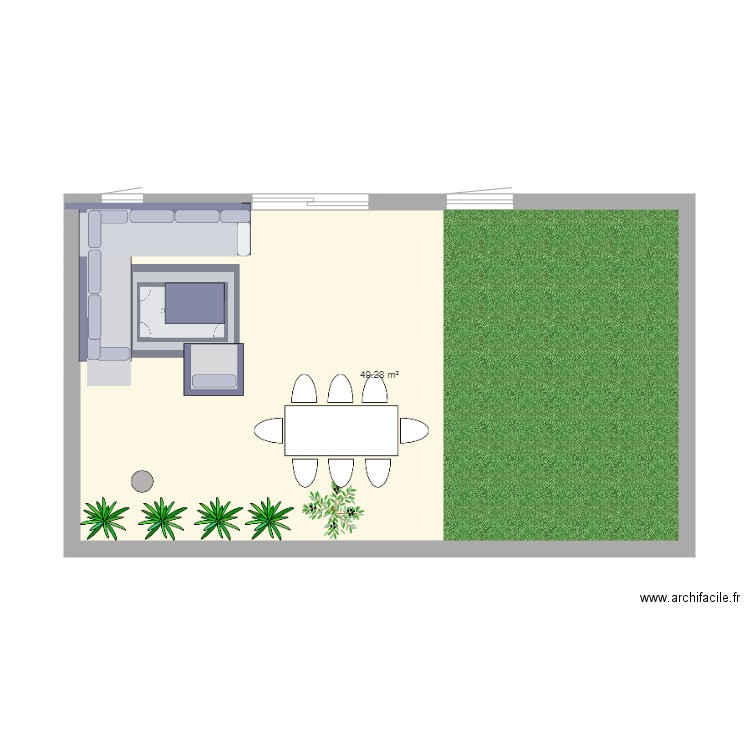 terrasse lili caen. Plan de 0 pièce et 0 m2
