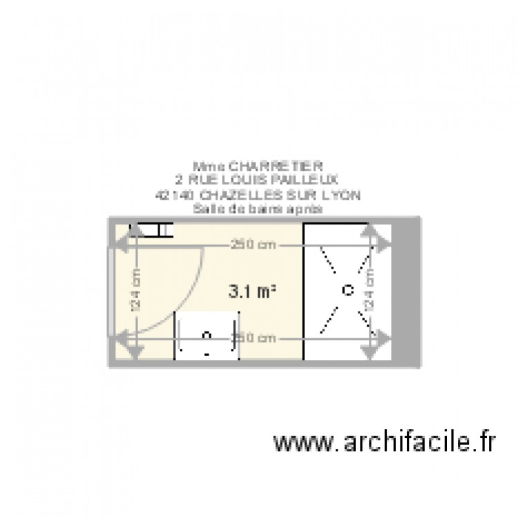 Plan. Plan de 0 pièce et 0 m2