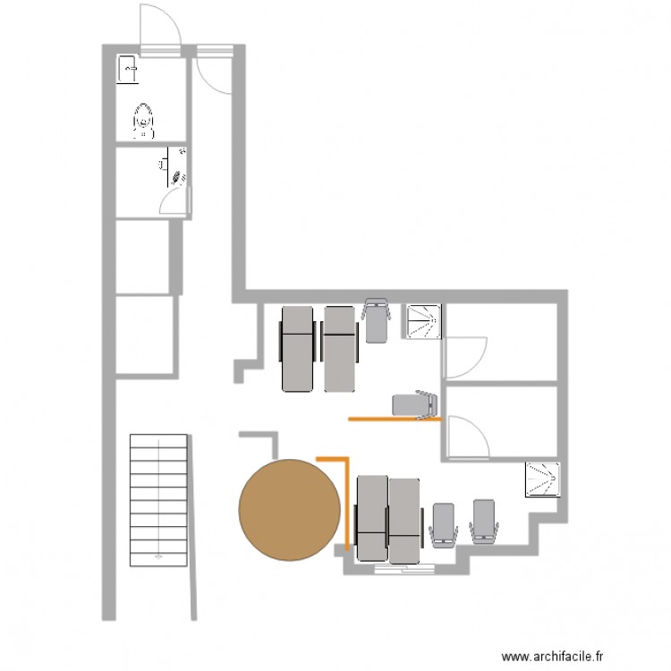 fitness room v1. Plan de 0 pièce et 0 m2