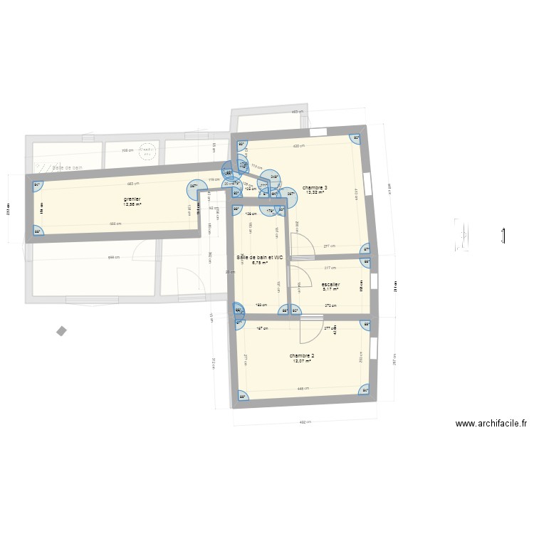 hochfelden fin de chantier. Plan de 11 pièces et 160 m2