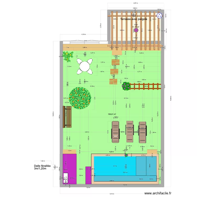 Jardin dernier C. Plan de 