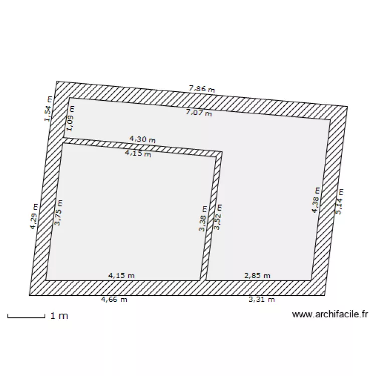 Coquelet - 1ER vide. Plan de 