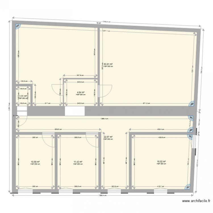 plan de maison plassac3cote juste. Plan de 0 pièce et 0 m2