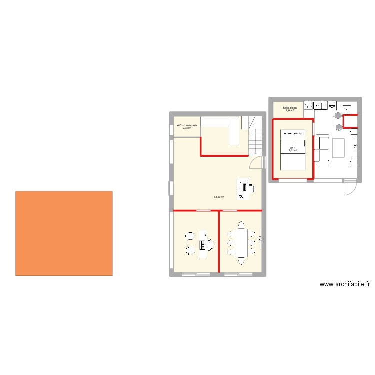Local. Plan de 0 pièce et 0 m2