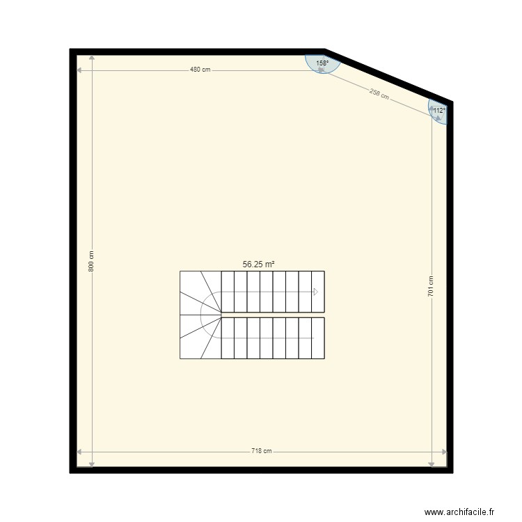 2 étage . Plan de 0 pièce et 0 m2