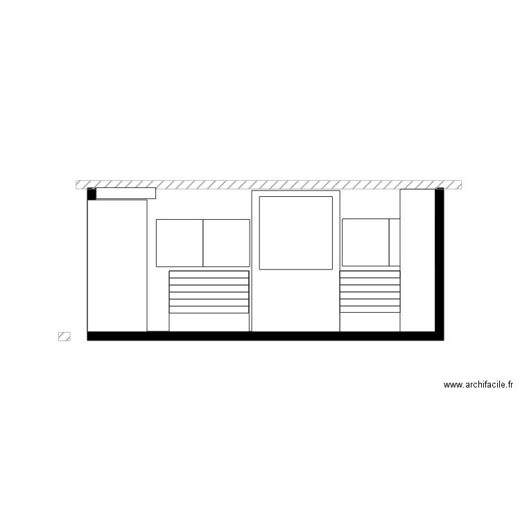 ELEVATION SHOW ROOM. Plan de 0 pièce et 0 m2